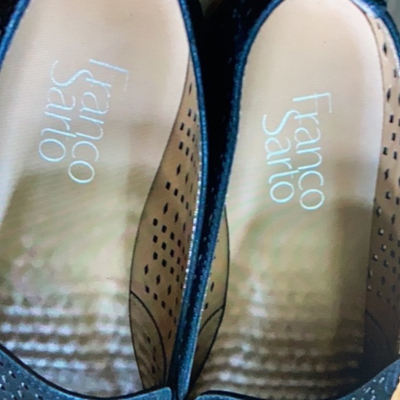 FRANCO sarto women’s black faryn slip on - Picture 4 of 5